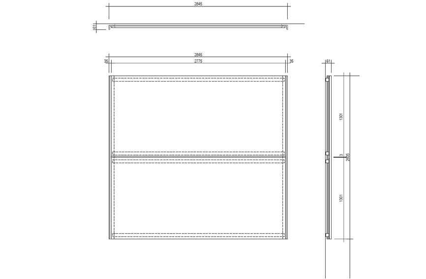 Grossformat F24, 268,5 x 256 cm